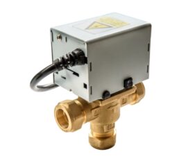 22mm 3 Port Motorised Zone Valve the underfloor heating company