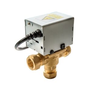 22mm 3 Port Motorised Zone Valve the underfloor heating company