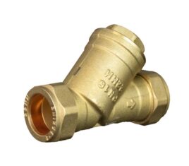 22mm brass Y Strainer The Underfloor Heating Company